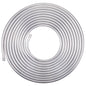 Podavelle 3/8 OD Aluminum Hard Fuel Line Hardline Tube Tubing Coil 25 Feet Roll