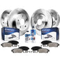 Detroit Axle - Brake Kit for 2010 Chrysler PT Cruiser, Front and Rear Disc Brake Rotors Ceramic Brake Pads w/Hardware Replacemen